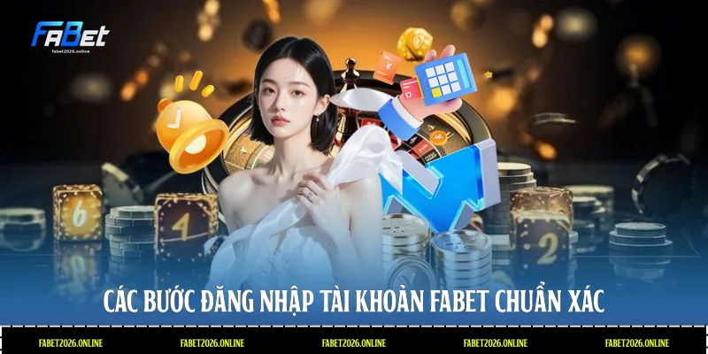 Các bước đăng nhập tài khoản Fabet chuẩn xác